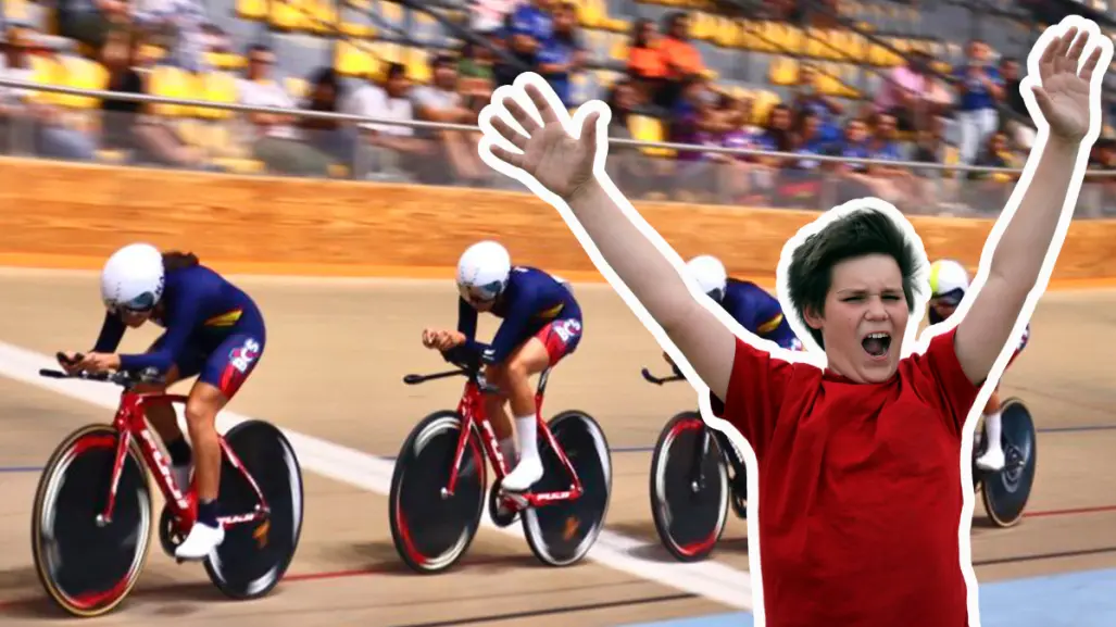 Ciclistas de pista de BCS triunfan en Olimpiada Nacional; ¿cuántas de oro llevamos?