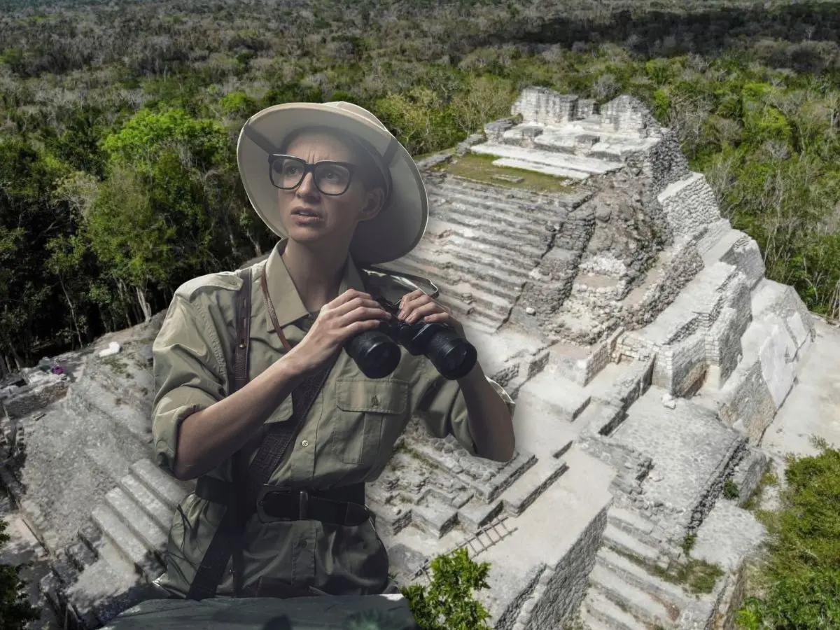 Al sur de Quintana Roo se encuentran 4 ciudades mayas que aún están en proceso de exploración por parte de arqueólogos, pero que se pueden visitar por estar abiertas al público.- Fuente @INAHmx
