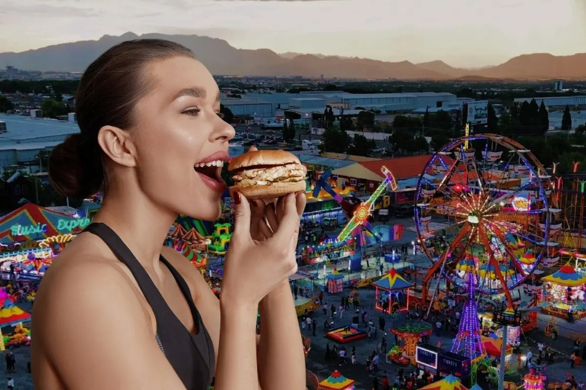 Estas opciones de comida estarán disponibles en la Feria Saltillo 2025 / Foto: Studio 360° | Canva