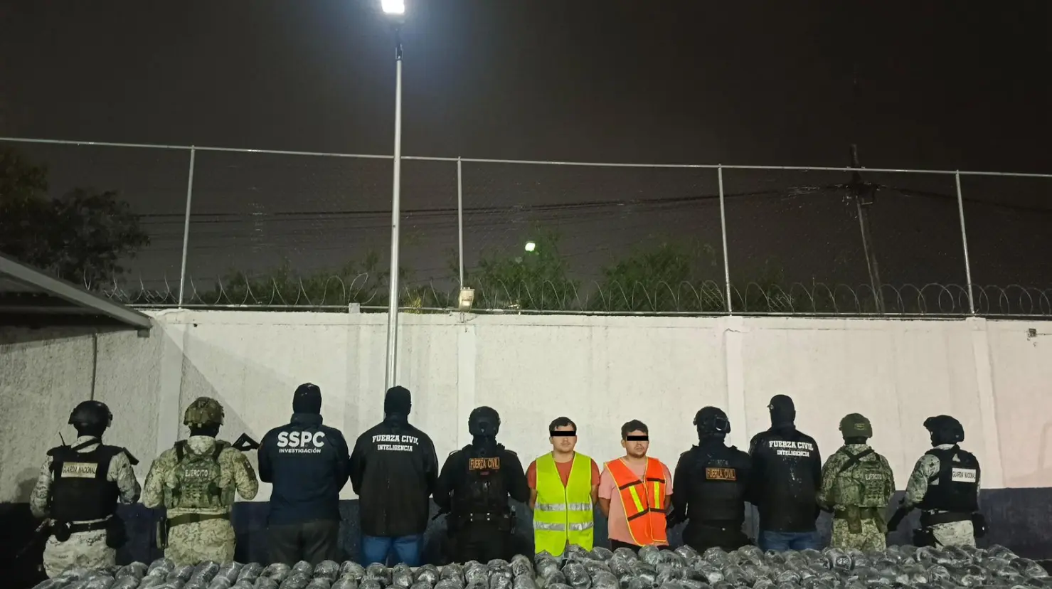 La división de inteligencia de Fuerza Civil fue pieza clave en la planeación del operativo en Escobedo. Foto: Fuerza Civil.