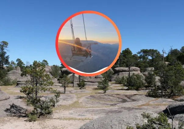 En este lugar del bosque de Durango podrás subirte a un increíble columpio panorámico