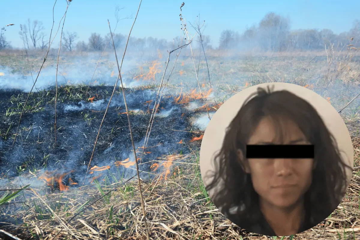Las autoridades indicaron que detuvieron a Lorena “N” luego de ser sorprendida prendiendo una fogata en un lote baldío. Foto: Canva.