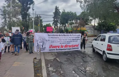 Caos vial en Ecatepec Edomex; protestan por despidos de Servidores de la Nación
