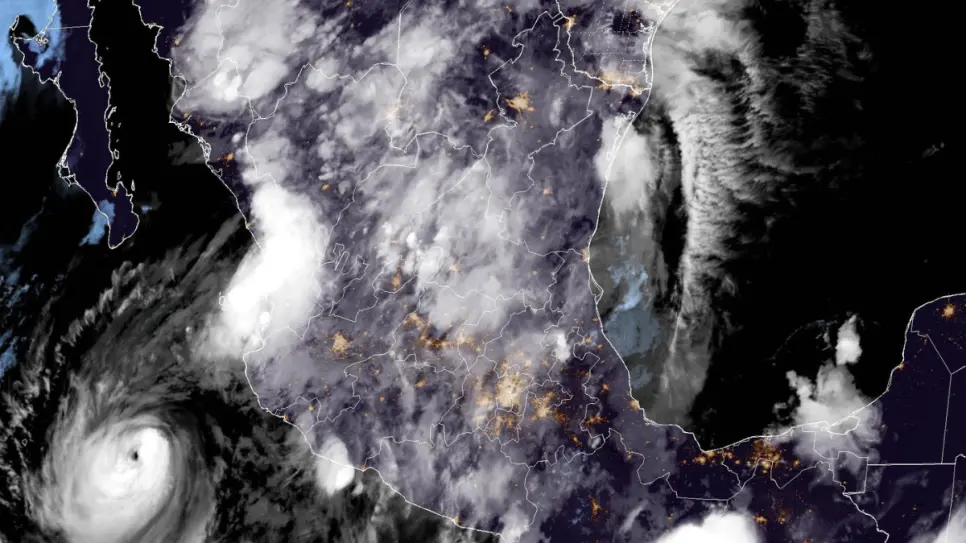 El huracán Flossie alcanza categoría 3 en el Pacífico ¿qué estados serán los afectados?