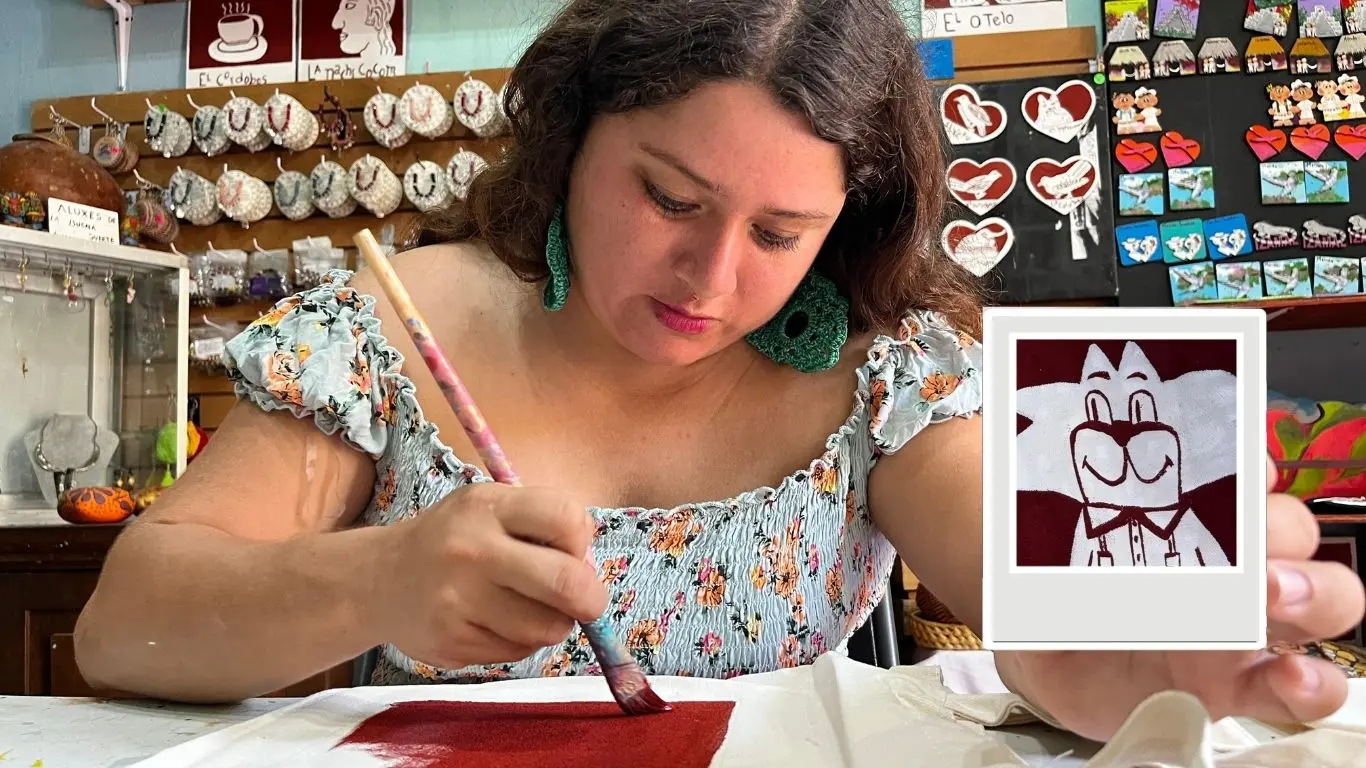 ¿Quién es la artesana detrás de estos diseños únicos?. Foto: Irving Gil