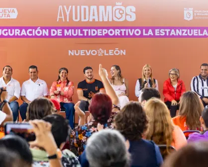 Samuel García y Mariana Rodríguez, inauguran el lactario 105 en La Estanzuela
