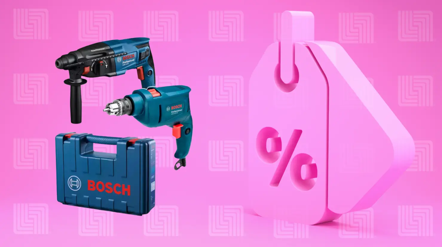 Gran Barata Liverpool: este combo Bosch de martillo y rotomartillo tiene 40% de descuento. Foto: Canva | Liverpool.