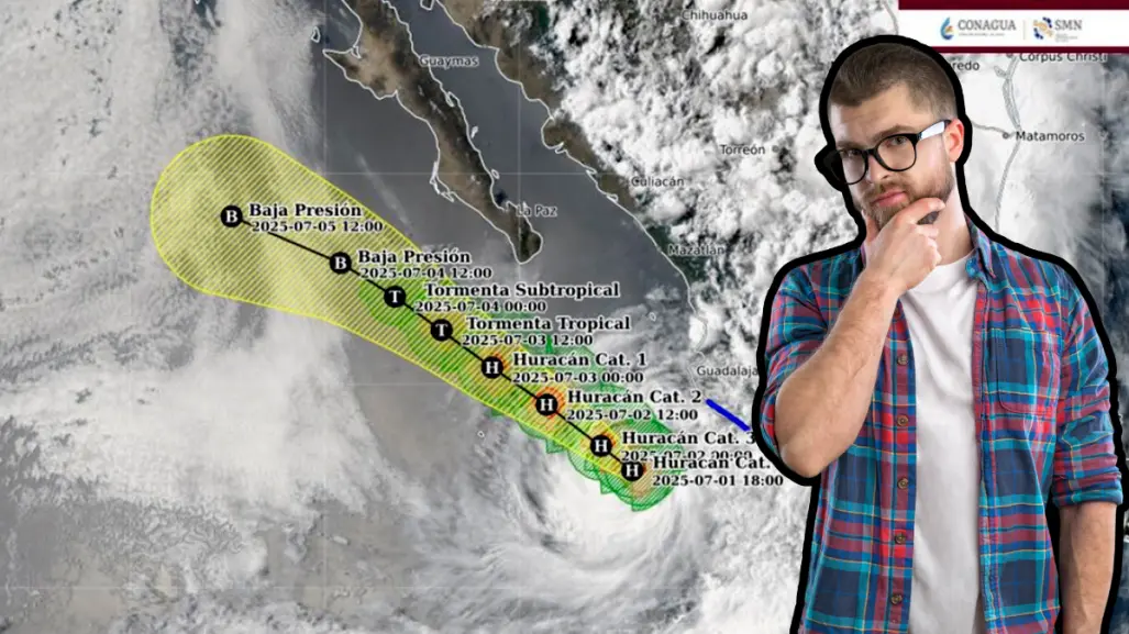Huracán Flossie dejará lluvias en Baja California Sur; ¿qué días serán?