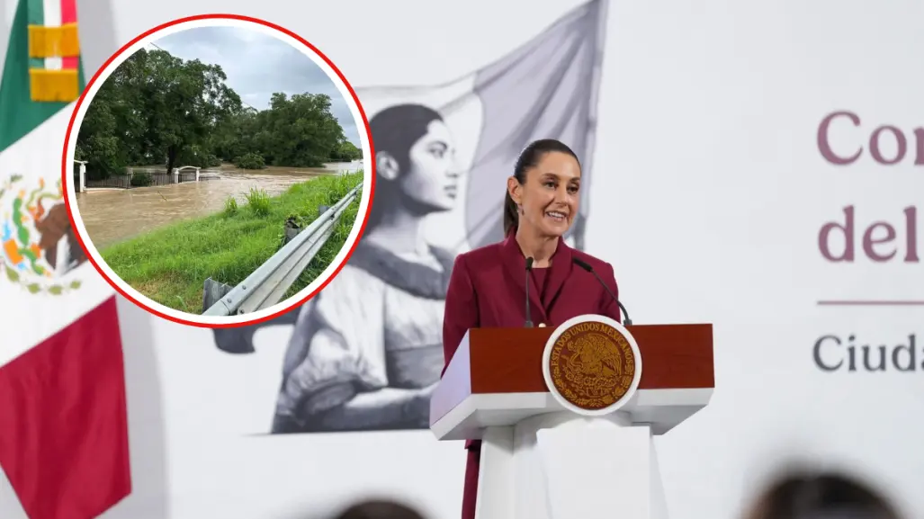VIDEO | Claudia Sheinbaum visitará Tamaulipas tras inundaciones por tormenta "Barry"