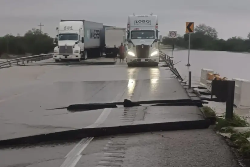 Carreteras afectadas | Foto: FB Testigo del Mante