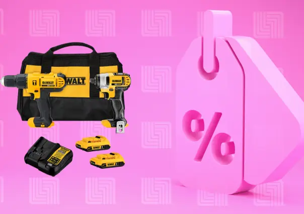 Liverpool tiene este kit de herramientas DeWalt con 4 mil pesos de descuento