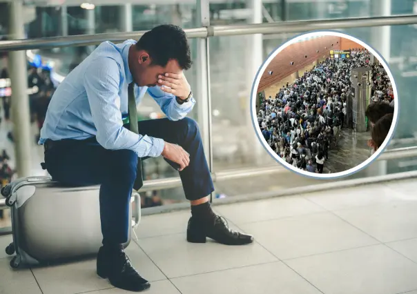 Video l Colapsa T4 del aeropuerto de Madrid por fallas informáticas 