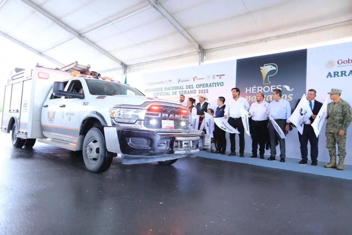 Arranca Operativo  Especial de Verano Héroes Paisanos 2025 | Foto: gobierno de Tamaulipas