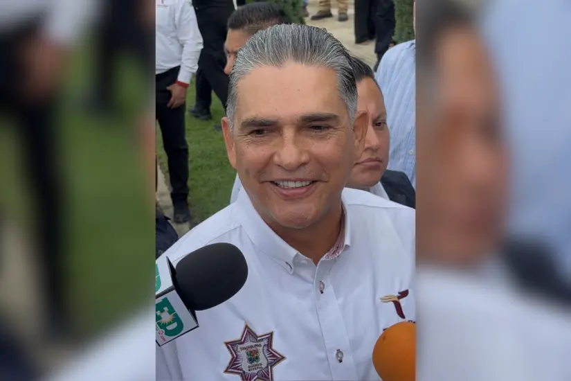 General Carlos Arturo Pancardo Escudero, secretario de Seguridad Pública de Tamaulipas. Foto: Victoria Jiménez