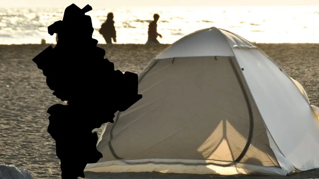 En esta playa puedes hacer camping y está a 1 hora de Monterrey