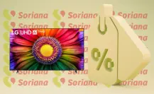 Soriana tiene esta pantalla LG de casi 90 pulgadas con 13 mil pesos de descuento
