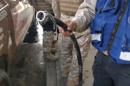 Localizan toma clandestina de combustible en Gustavo A. Madero