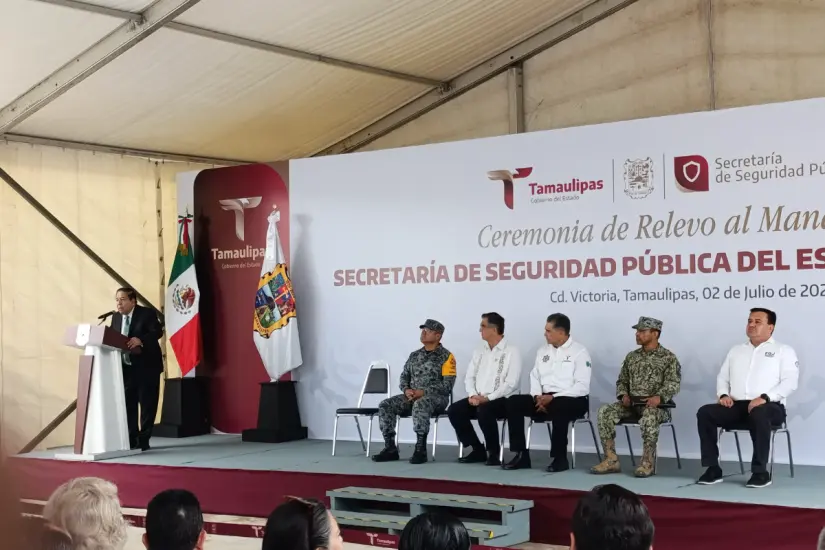Sergio Hernando Chávez García, ex secretario de Seguridad Pública de Tamaulipas. Foto: Victoria Jiménez