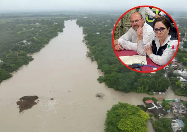 EN VIVO | Recorrido autoridades federales y estatales por zonas afectadas por Barry este 2 de julio
