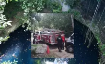 Tragedia en un cenote de Valladolid, Yucatán: persona habría caído desde 30 metros
