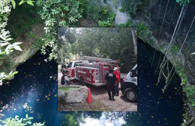 Tragedia en un cenote de Valladolid, Yucatán: persona habría caído desde 30 metros