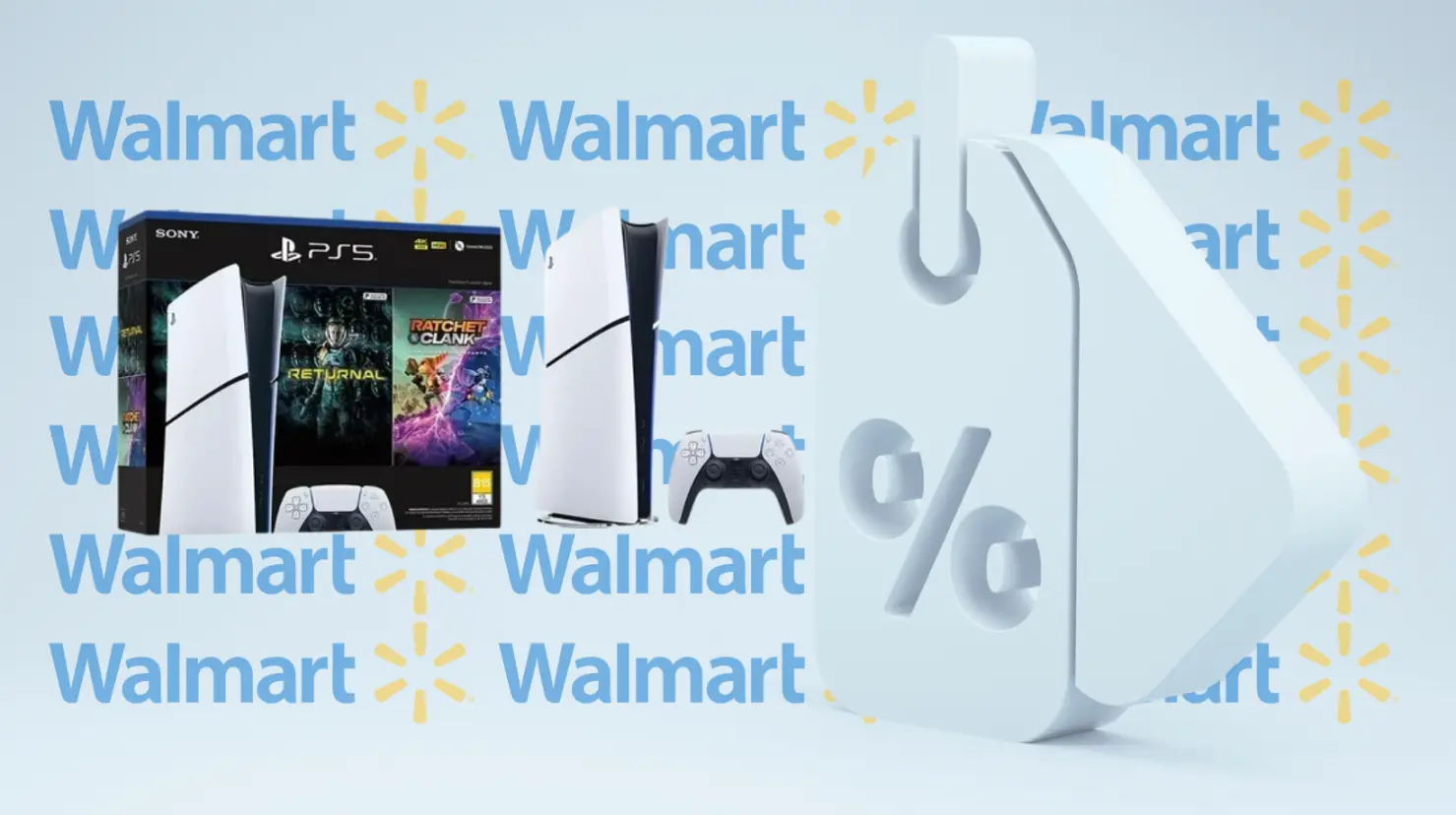 El precio normal de la consola PS5 es de más de 12 mil pesos, la oferta que tiene Walmart incluye dos videojuegos. Foto: Walmart | Cavna