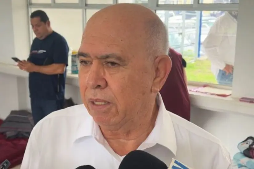 Marios Rebolledo Urcádiz, titular de la Comisión Estatal de Protección Contra Riesgos Sanitarios. Foto: Axel Hassel