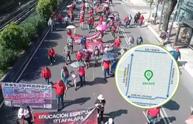 Alternativas viales en CDMX ante la marcha de la CNTE; estas son las mejores opciones