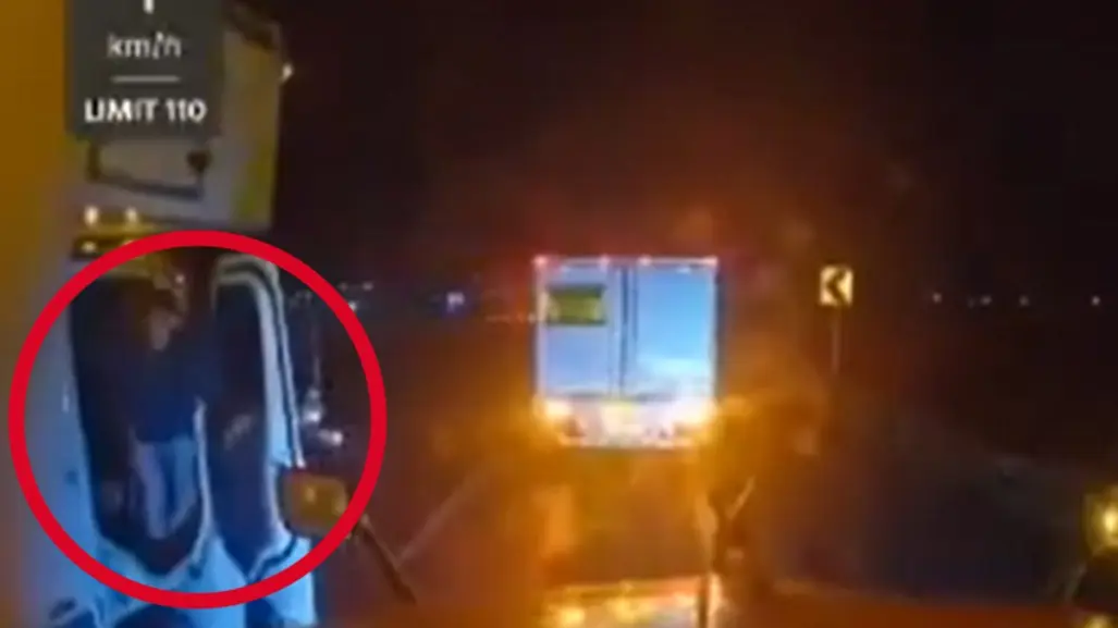 VIDEO | Revelan modus operandi de robos a transporte de carga en la autopista México-Querétaro