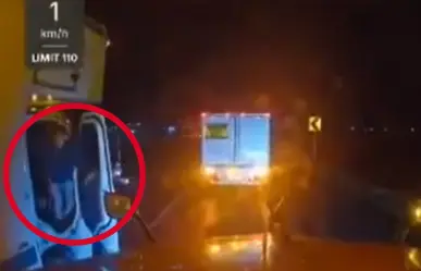 VIDEO | Revelan modus operandi de robos a transporte de carga en la autopista México-Querétaro