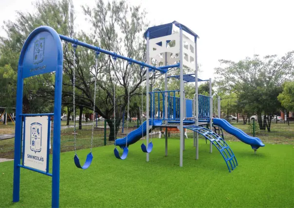 Así es la plaza de San Nicolás que se rehabilitó con 3 millones de pesos