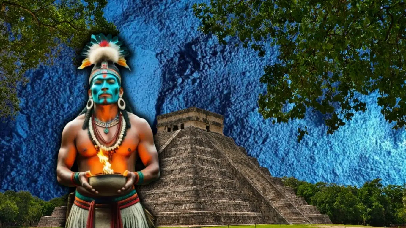 ¿Qué es el color Azul maya y de dónde proviene?. Foto: Canva / Adity Cupil