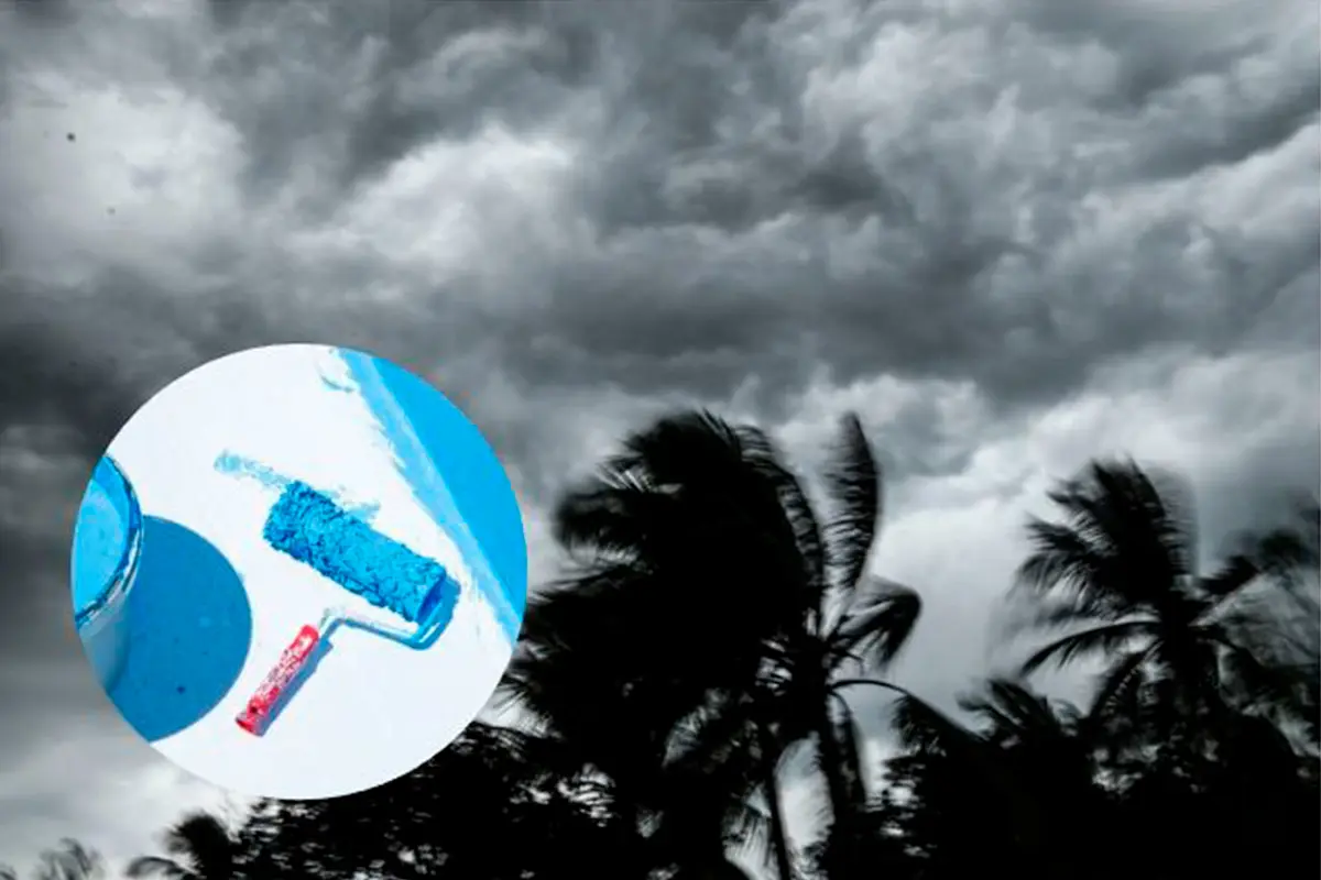 Un cuidado básico en el hogar es impermeabilizar los techos, para que el exceso de agua no se filtre al interior. Fotos: Canva.