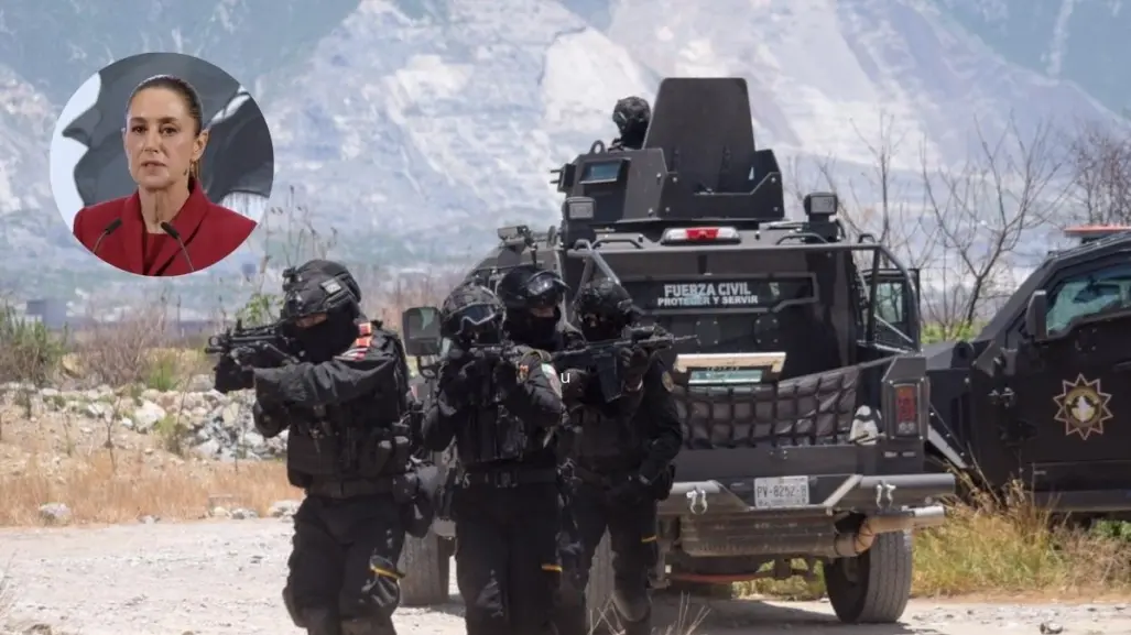 Claudia Sheinbaum destaca estrategia de seguridad en Nuevo León, homicidios van a la baja