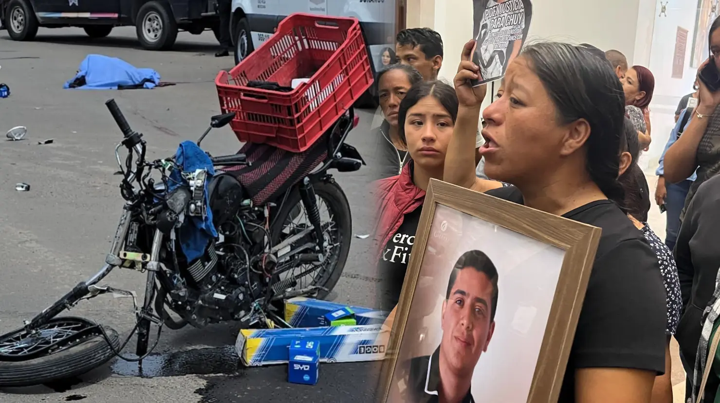 Foto: Jesús Carrillo | Aún no se ha podido establecer diálogo con los familiares de motociclista fallecido, asegura la Secretaría de Seguridad Pública.
