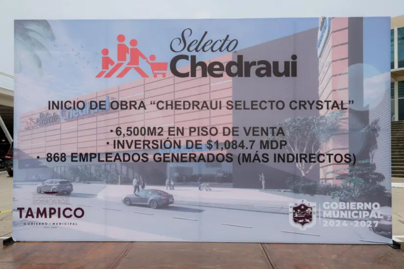Inversión del nuevo Chedraui en Tampico | Foto: FB