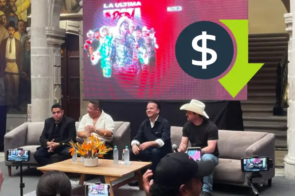 Boletos para Grupo Firme en Durango bajan de precio; lo anuncian Esteban Villegas y su manager