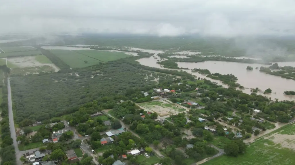 Alerta en el sur de Tamaulipas por crecida de ríos y riesgo de desbordamiento