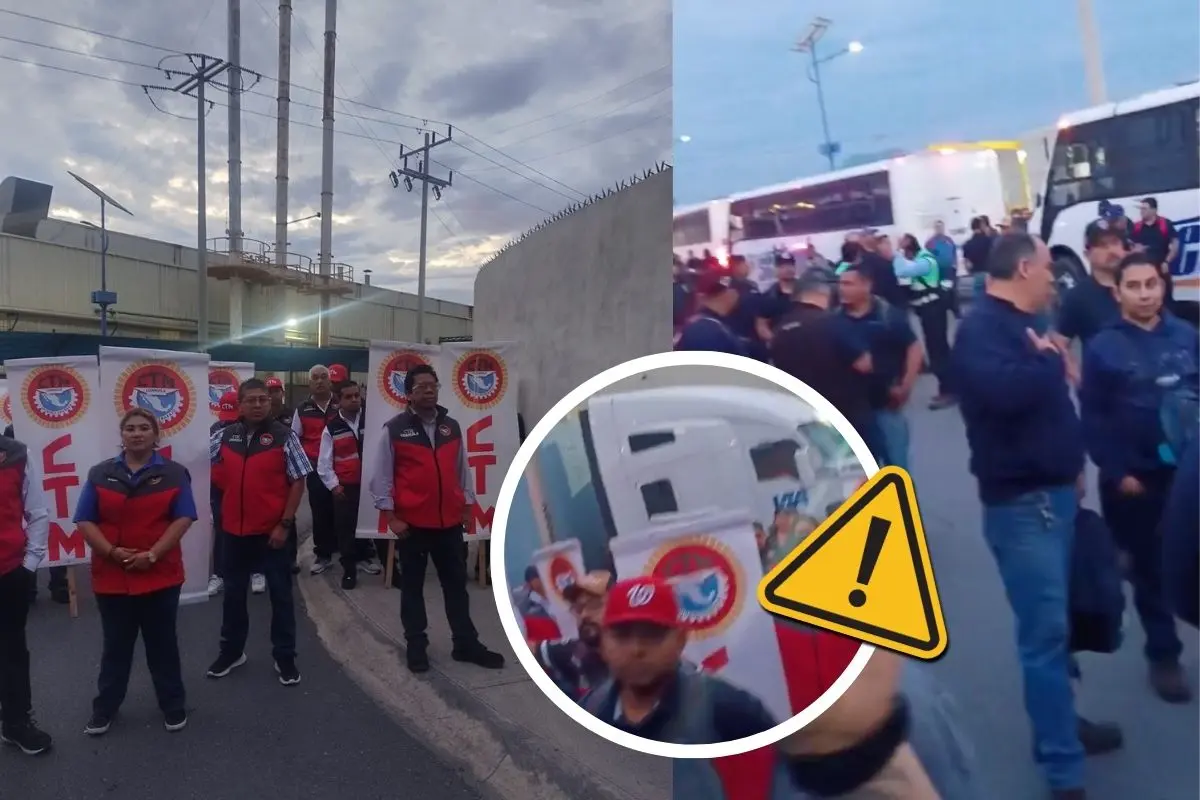 Trabajadores en MAHLE Ramos Arizpe se pronuncian contra CTM / Foto: Plantilla trabajadora MAHLE | Canva