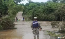 Marina rescata a 72 personas afectadas por inundaciones tras tropical “Barry” en Tamaulipas