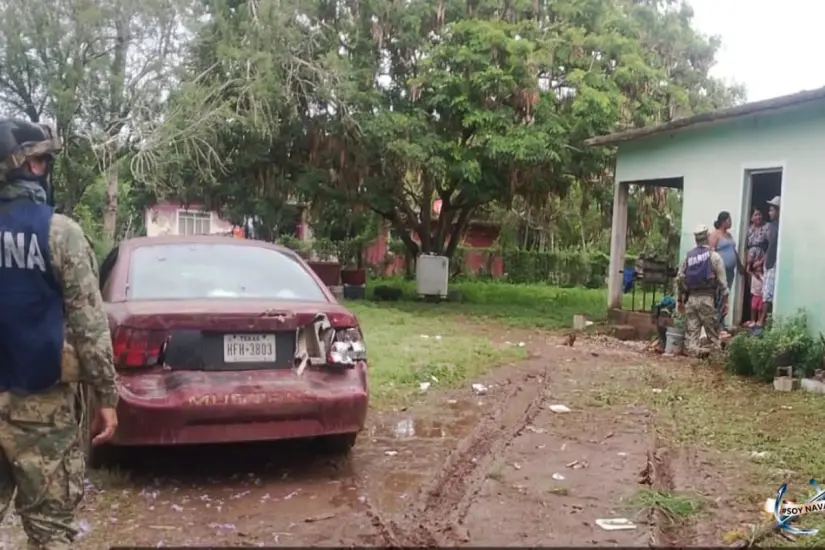 Se han desplegado elementos de la Mariana a varios municipios afectados | Foto: SEMAR