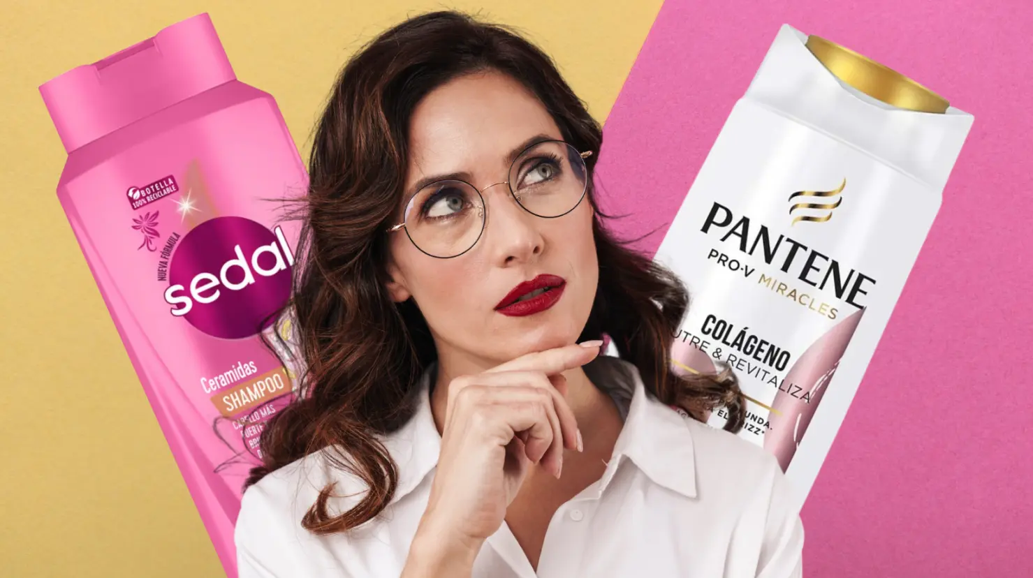 Pantene vs. Sedal, ¿cuál deja mejor el cabello, según la IA? Foto: Canva | Sedal | Pantene.