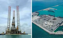 Llega plataforma petrolera Titania FE al Puerto de Progreso, esta es la razón
