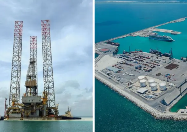 Llega plataforma petrolera Titania FE al Puerto de Progreso, esta es la razón