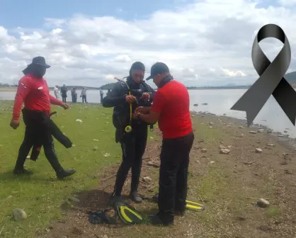 Muere joven pescador al volcar en una presa de Durango