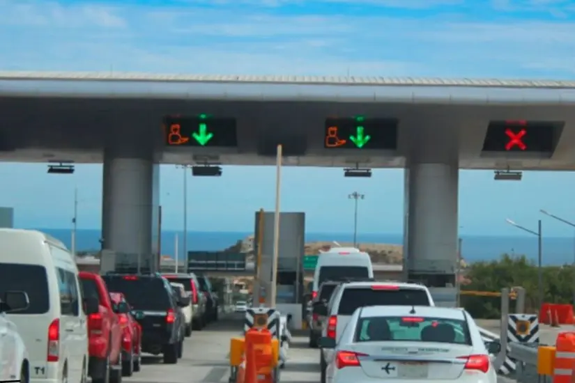 Caseta del Libramiento de Los Cabos, la única de cuota en Baja California Sur. Foto: CAPUFE