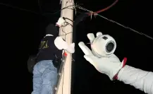 Retiran cámaras colocadas sin autorización en postes públicos en Mérida