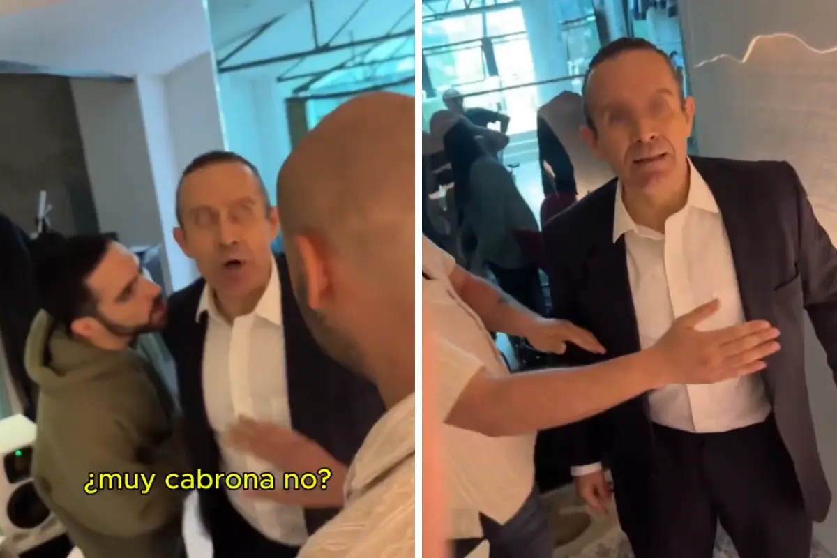 Rodrigo Orozco Waters abogado detenido por golpear a una mujer, Foto: Captura de pantalla.