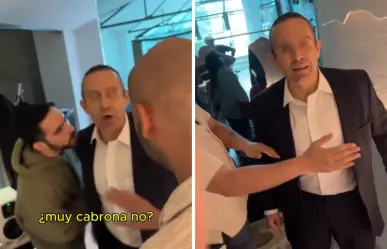 VIDEO | Detienen a abogado por agredir a una mujer en estudio de Polanco, "¡Me va a matar!"