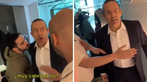 VIDEO | Detienen a abogado por agredir a una mujer en estudio de Polanco, "¡Me va a matar!"